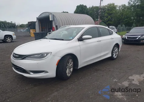 2015 Chrysler 200 Limited из США, поврежденный, VIN 1C3CCCABXFN696632